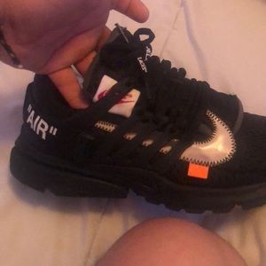 Nike off white air prestos size 9 worn once